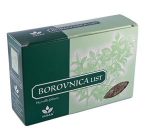 Suban čaj borovnica list 40g