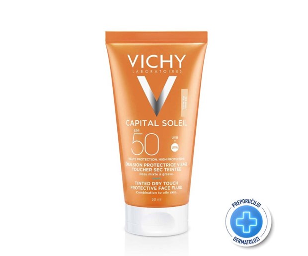 Vichy Capital Soleil BB obojeni fluid SPF50+ 50ml