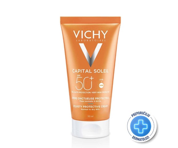 Vichy Capital Soleil baršunasta krema SPF50+ 50ml