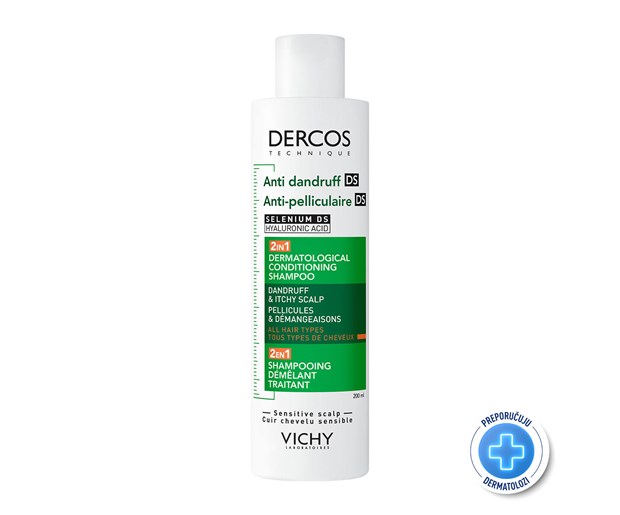 Vichy Dercos DS 2u1 šampon i regenerator protiv prhuti 200ml