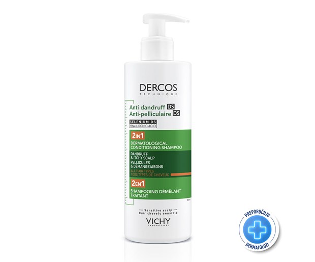 Vichy Dercos DS 2u1 šampon i regenerator protiv prhuti 390ml