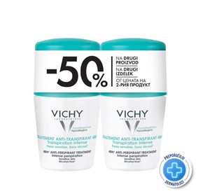 Vichy Dezodorans protiv znojenja zeleni 50ml duo promo