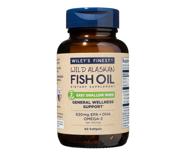 Wiley's finest wild alaskan fish oil Easy Minnies a60