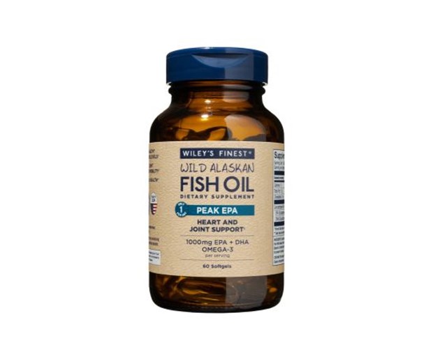 Wiley's finest wild alaskan fish oil PEAK EPA a60