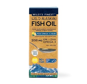 Wiley's finest wild alaskan fish oil PEAK omega 125ml