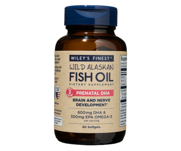 Wiley's finest wild alaskan fish oil Prenatal DHA