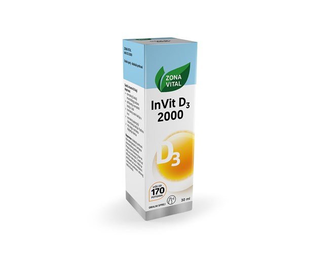 Zona Vital Invit D3 2000 sprej 30ml